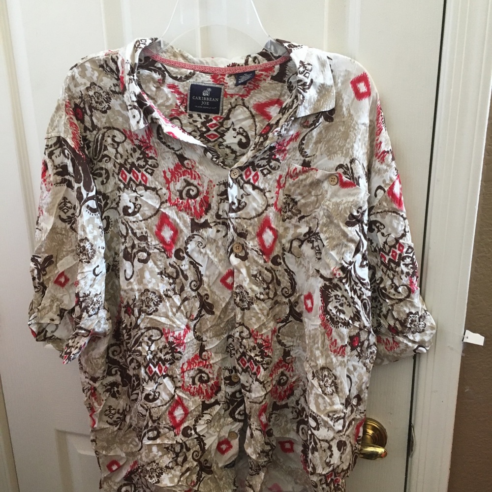 FINAL MARKDOWN Men’s Caribbean Joe Shirt (XL)